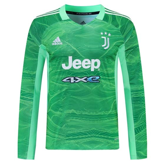 Tailandia Camiseta Juventus Portero ML 2021 2022 Verde